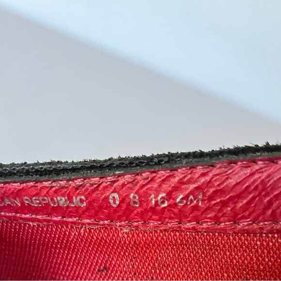 Jack Rogers Skull Crossbones Suede Ballet Flats Women’s US Size 6 Black Gold - Picture 6 of 7